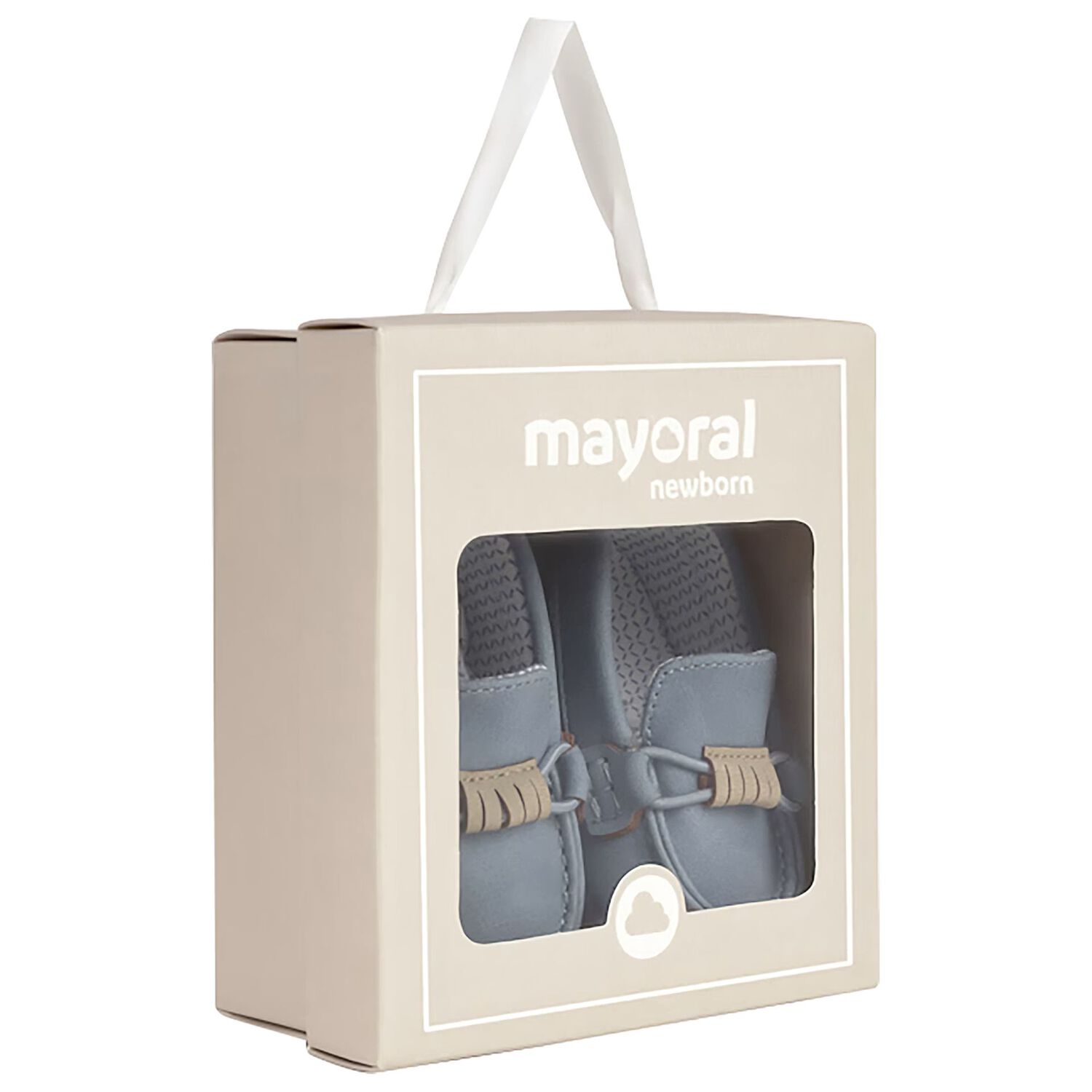 حذاء اولاد موكاسين من الشمواه باللون الازرق, 1, hi-res