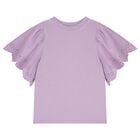 Girls Purple Logo T-Shirt, 2, hi-res