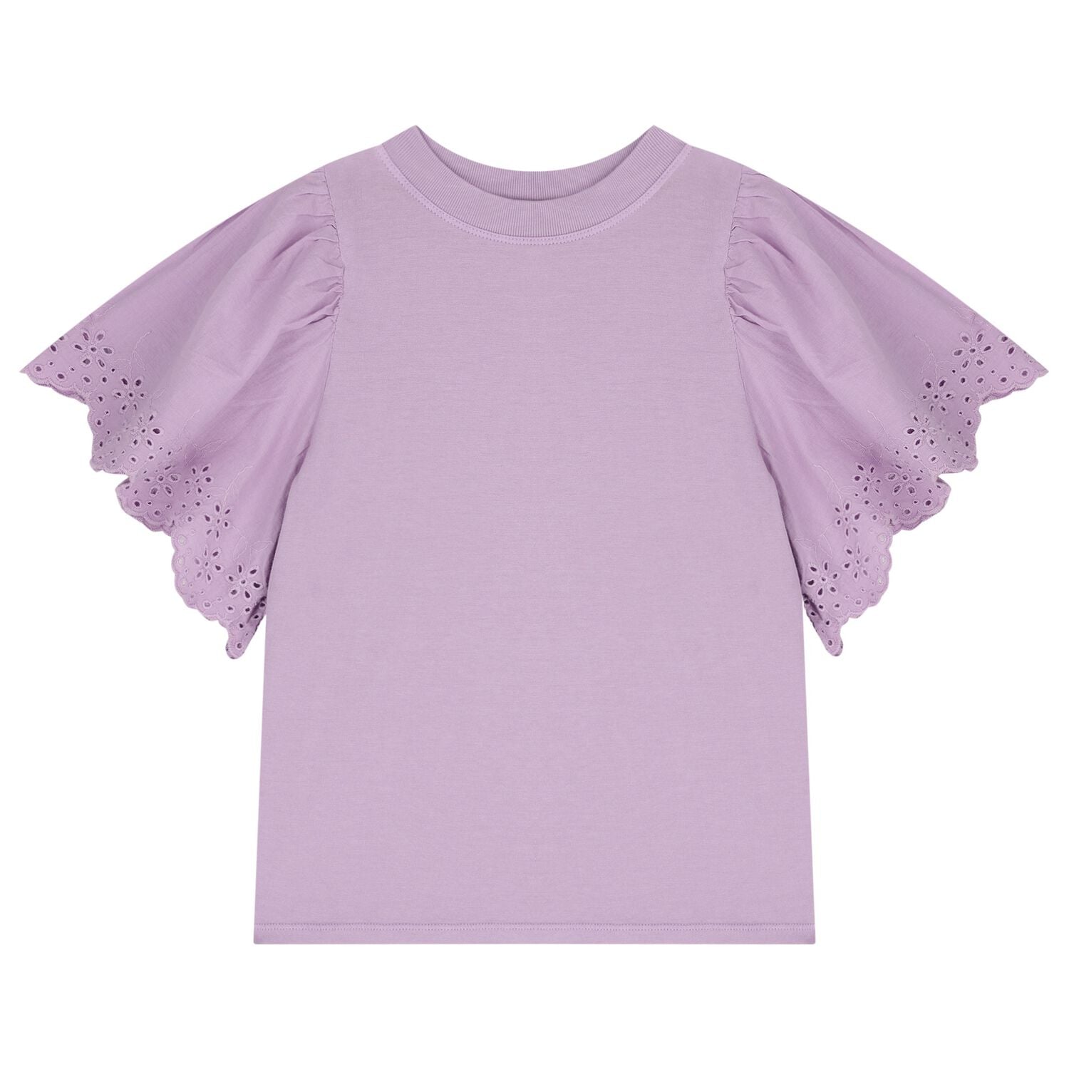 Girls Purple Logo T-Shirt, 2, hi-res