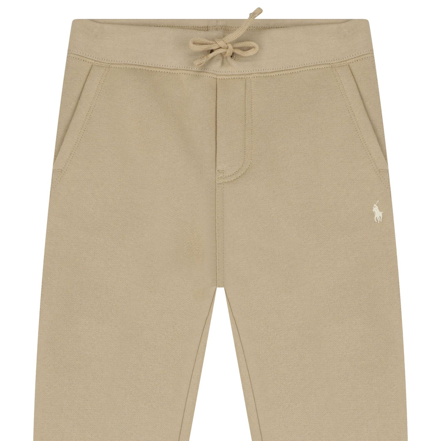 Boys Beige Logo Joggers, 1, hi-res image number null