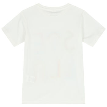 Girls Ivory Logo T-Shirt