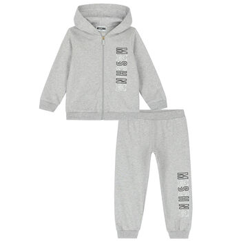 Grey Logo Tracksuit