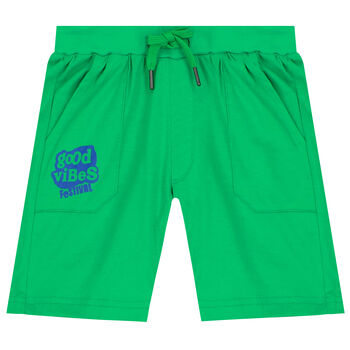 Boys Green Shorts