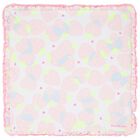 Baby Girls Pink Straberry Ruffled Blanket, 1, hi-res