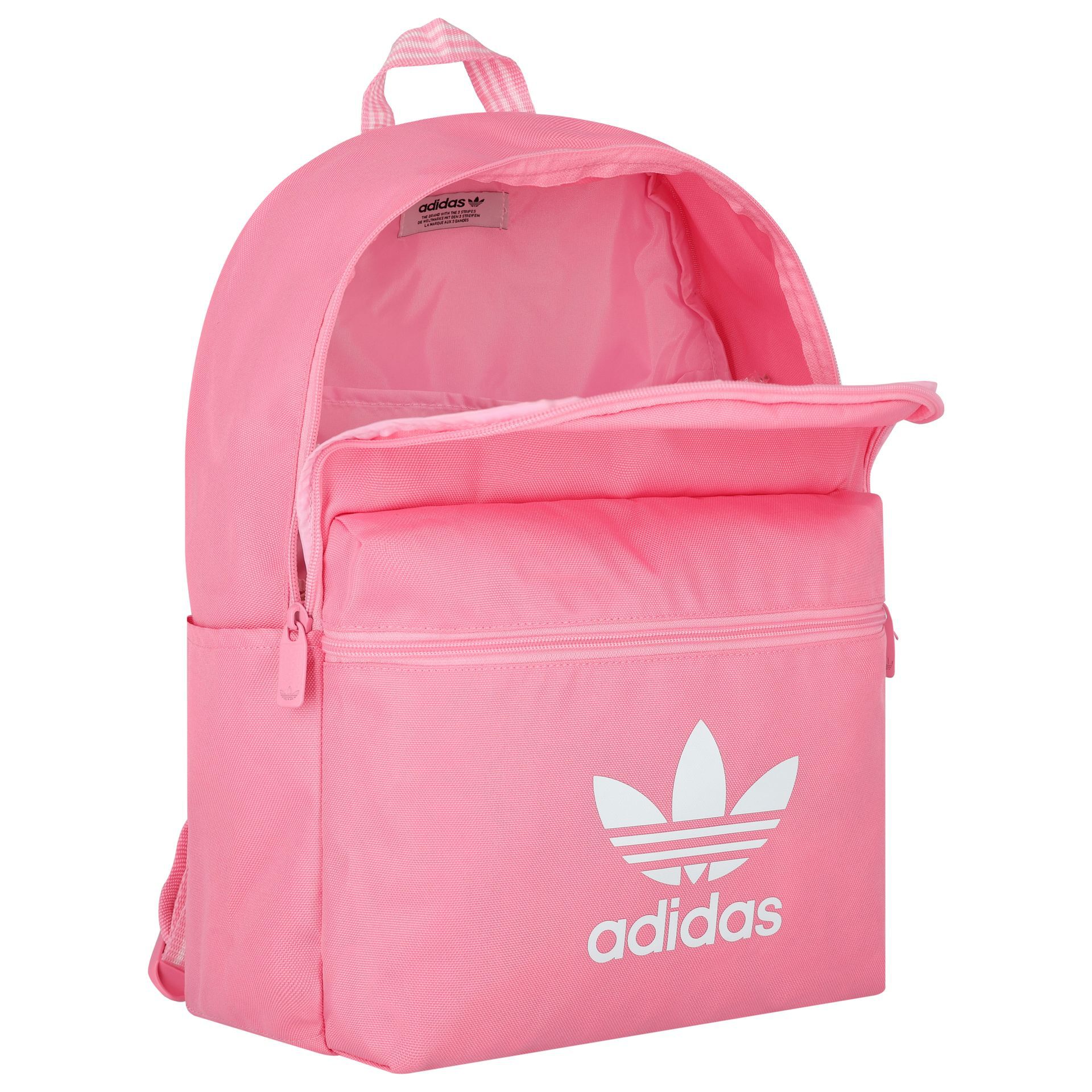 Adidas trefoil backpack pink store