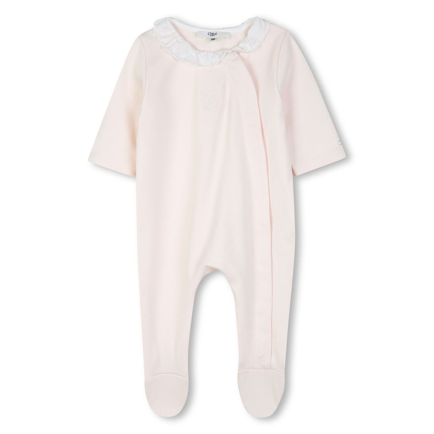 Baby Girls Pink Logo Babygrow Gift Set, 2, hi-res