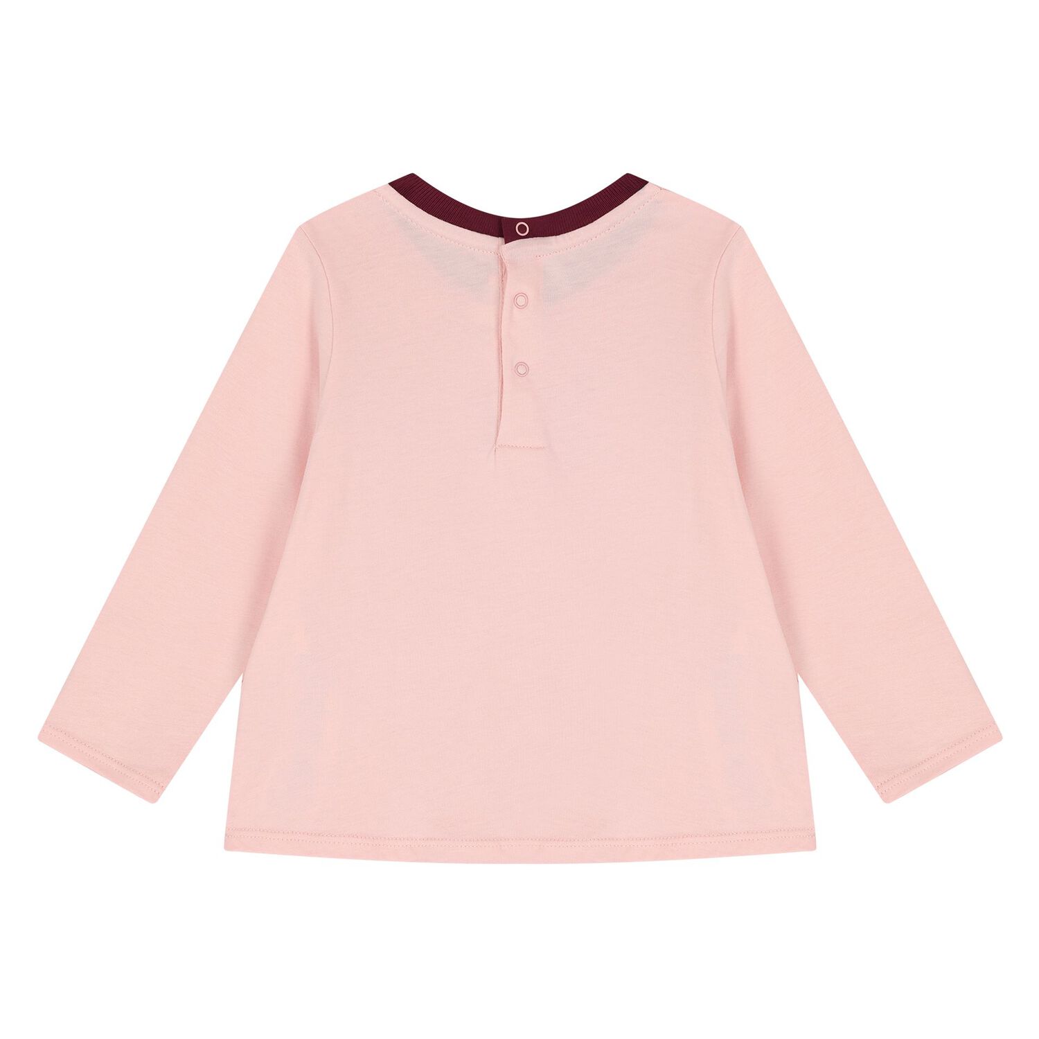Younger Girls Mini Me Pink Long Sleeve Top, 2, hi-res