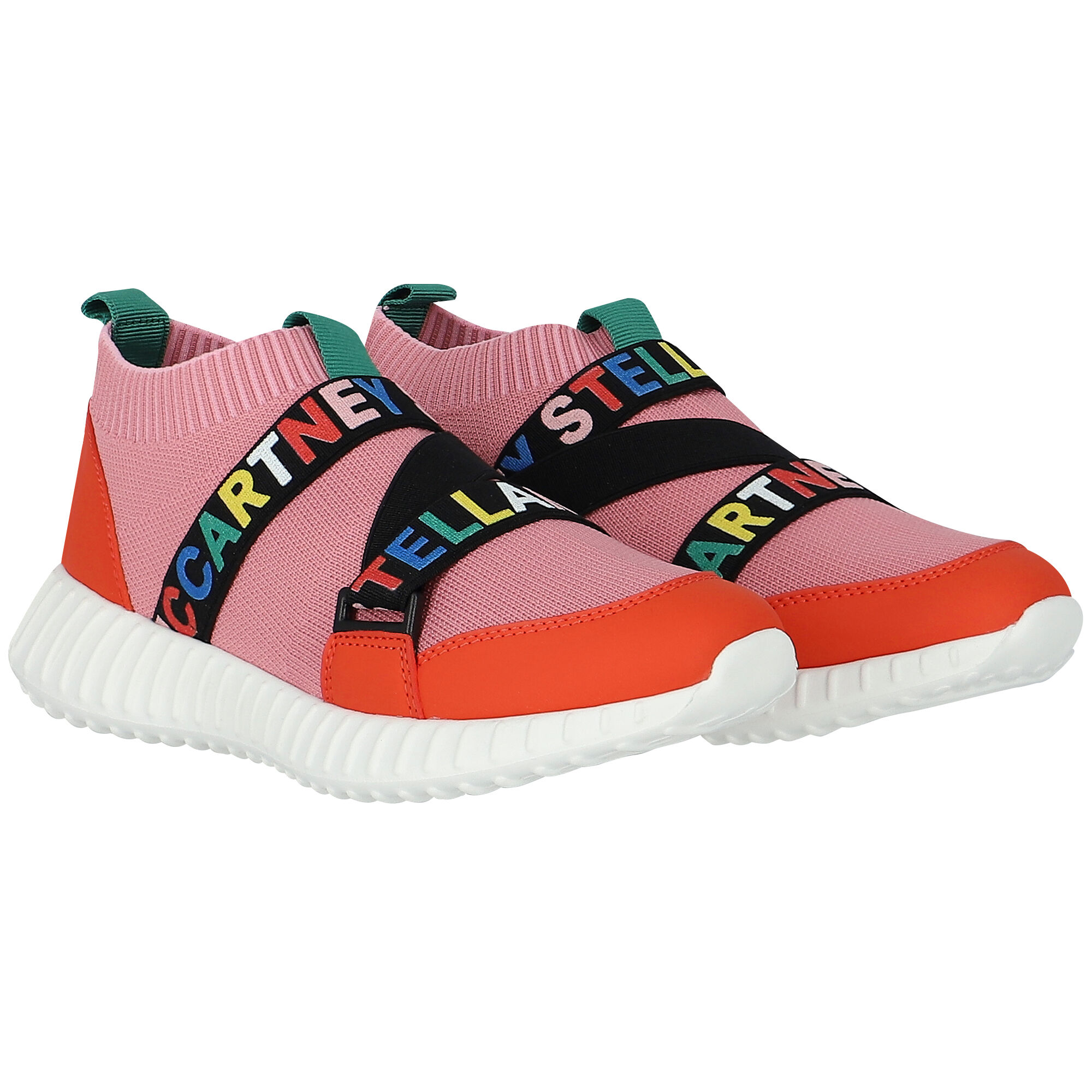 Stella mccartney pink trainers hotsell