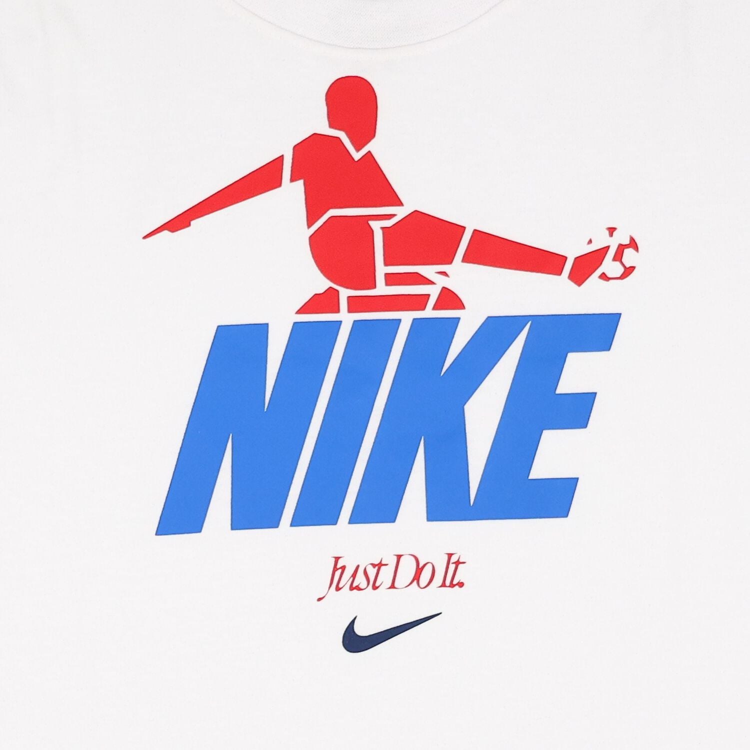 Boys White Logo T-Shirt, 1, hi-res