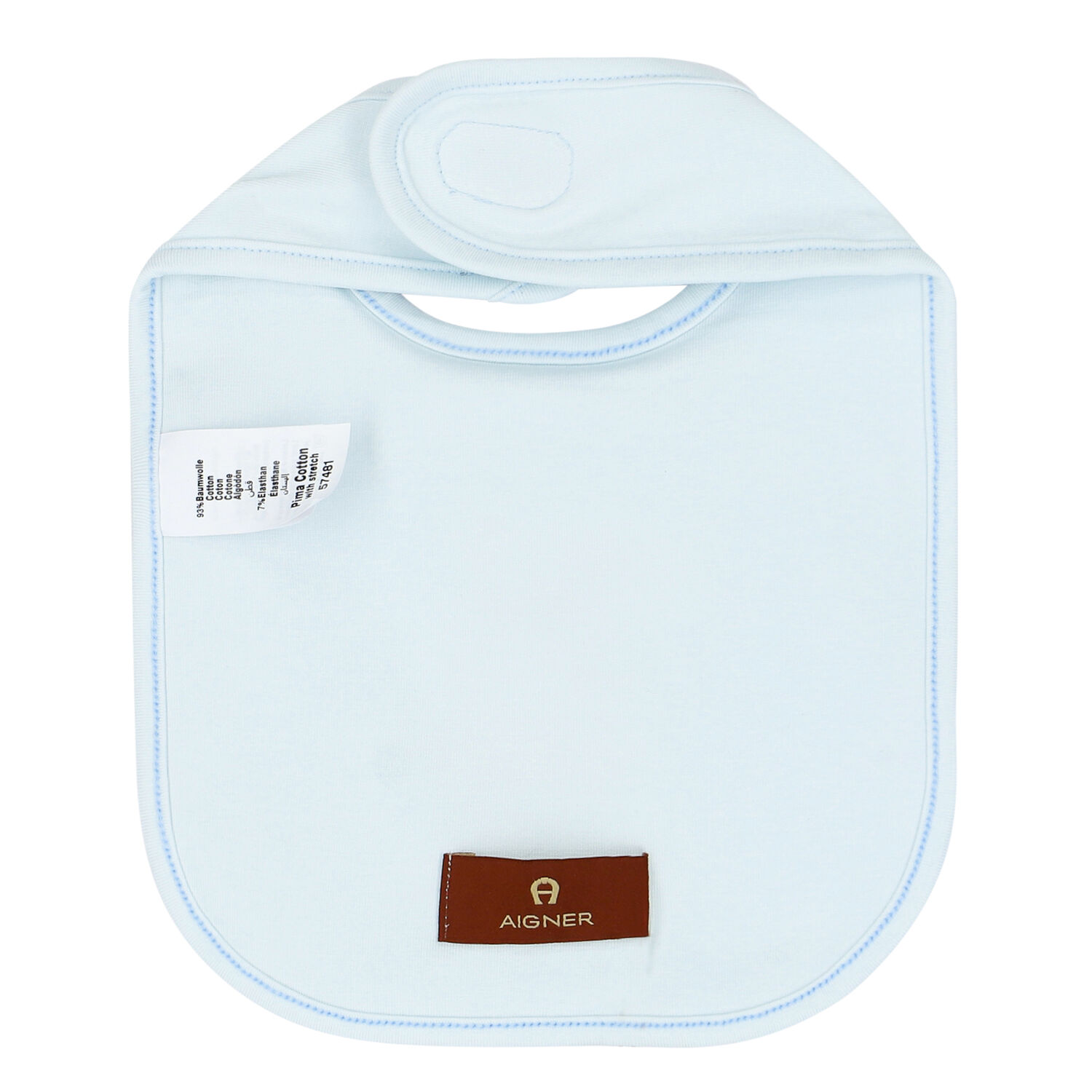 مريلة بالشعار بطبعة تيدي باللون الأزرق للأولاد, 1, hi-res