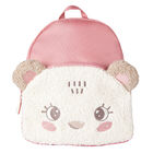Girls Pink Bear Backpack, 1, hi-res