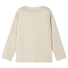 Boys Beige Long Sleeve Top, 1, hi-res