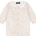 Baby Pink Barocco Babygrow Gift Set, 1, hi-res