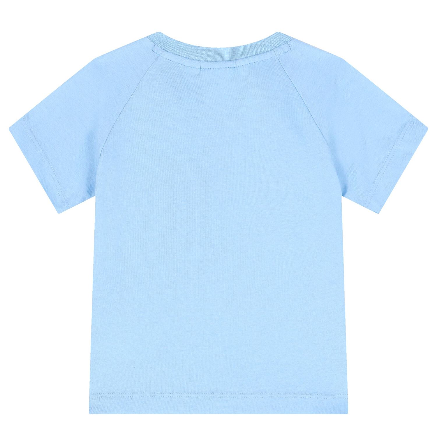 Blue & Grey Trefoil Logo Shorts Set, 1, hi-res image number null