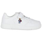 White Teddy Bear Trainers, 1, hi-res