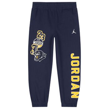 Boys Navy Blue Jordan Logo Joggers