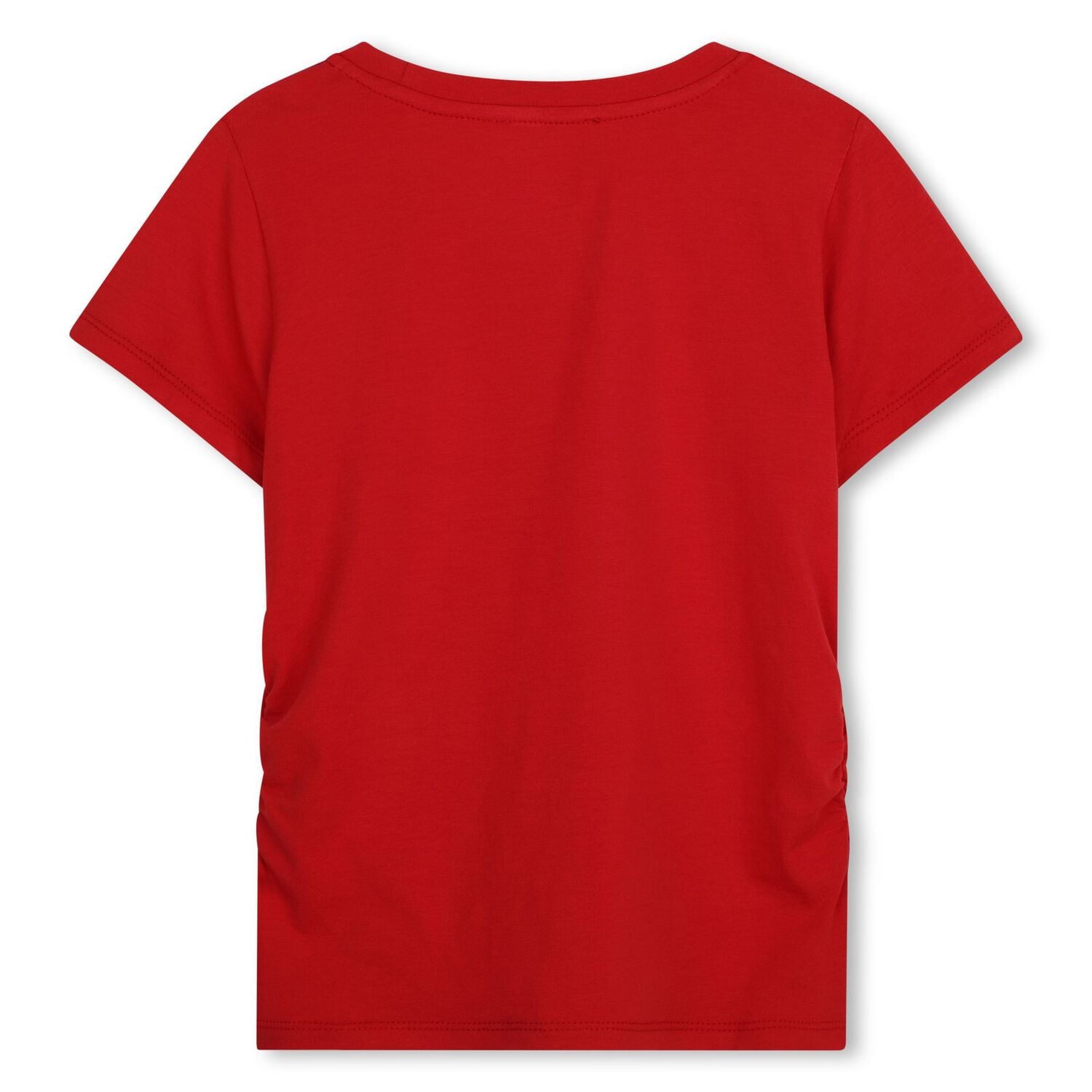 Girls Red Logo T-Shirt, 1, hi-res