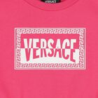 Girls Pink Logo Dress, 1, hi-res