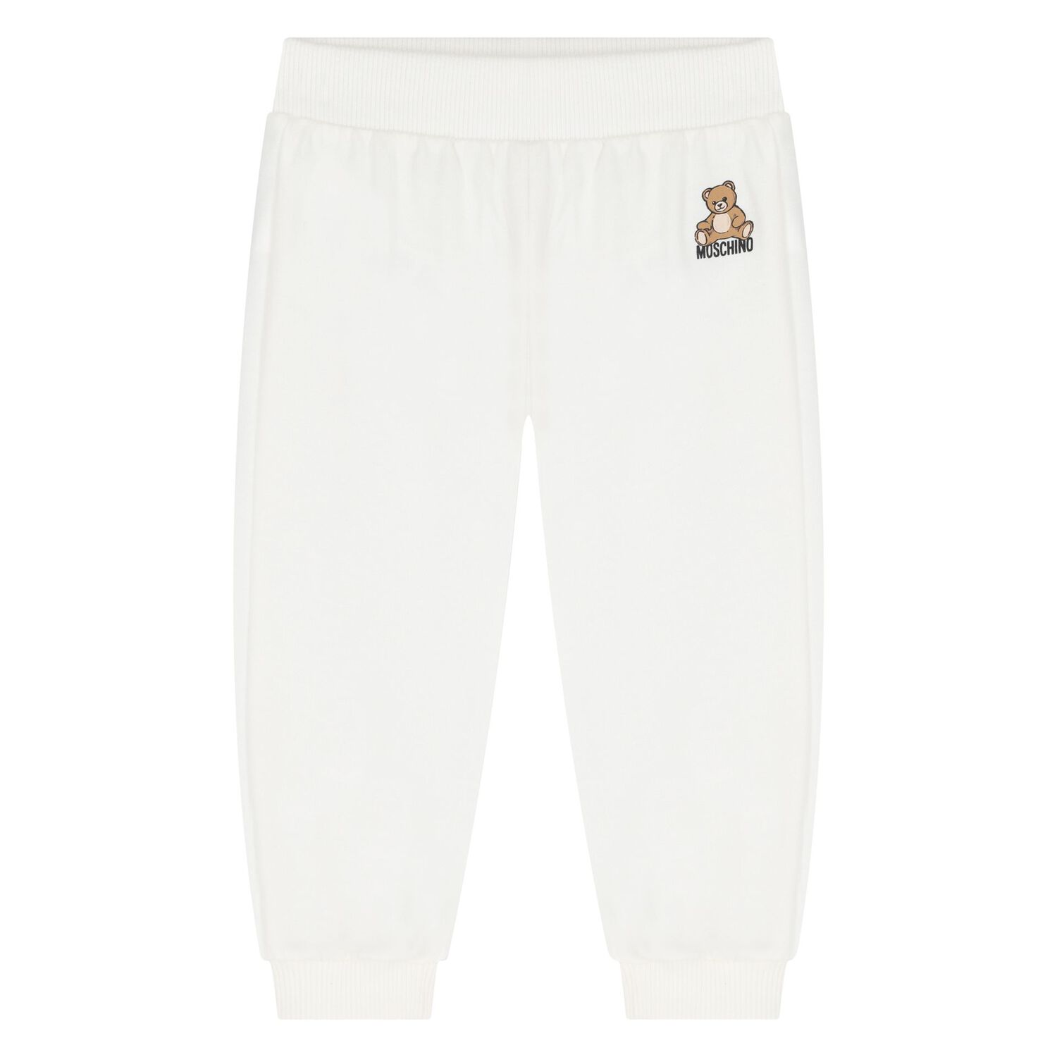 Younger White Teddy Bear Logo Tracksuit, 1, hi-res image number null