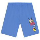 Boys White & Blue Marvel Pyjamas, 1, hi-res