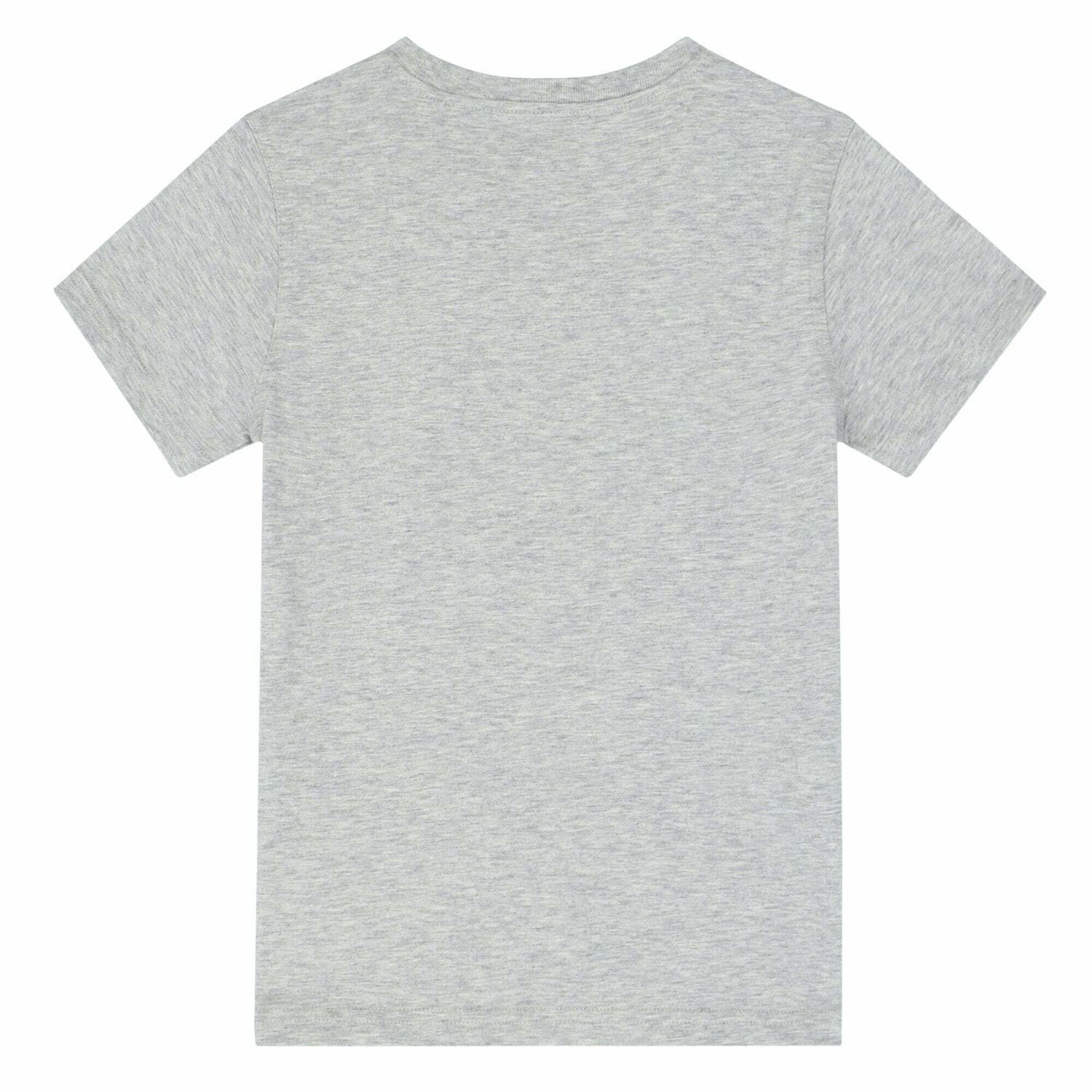 Boys Grey Cotton T-Shirt, 1, hi-res image number null