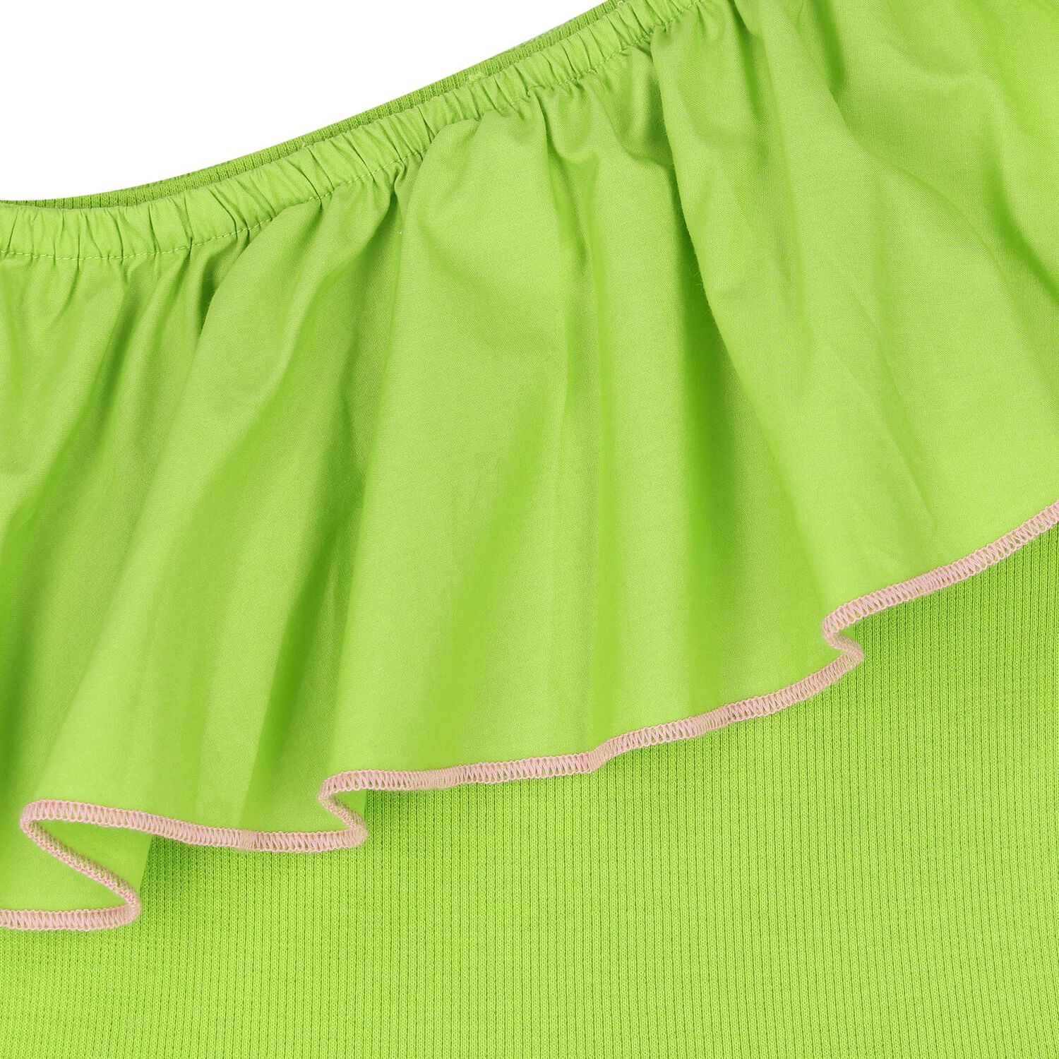 Girls Green Asymmetric Dress, 5, hi-res image number null