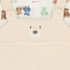 Baby Boys Ivory & Beige Romper Set, 1, hi-res