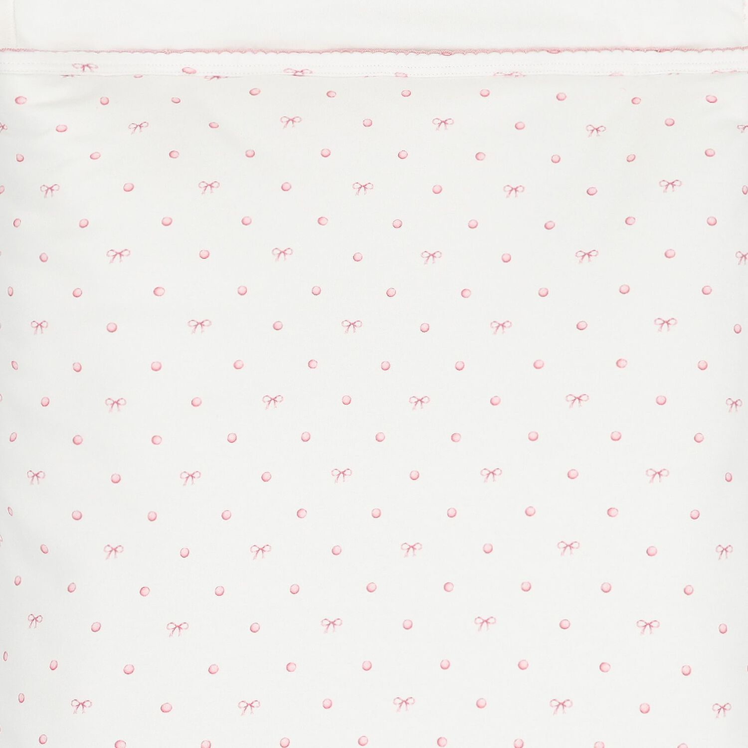 مدس بنات بفيونكه باللون الوردي والأبيض, 1, hi-res