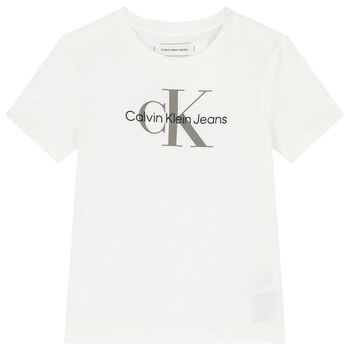 White Logo T-Shirt