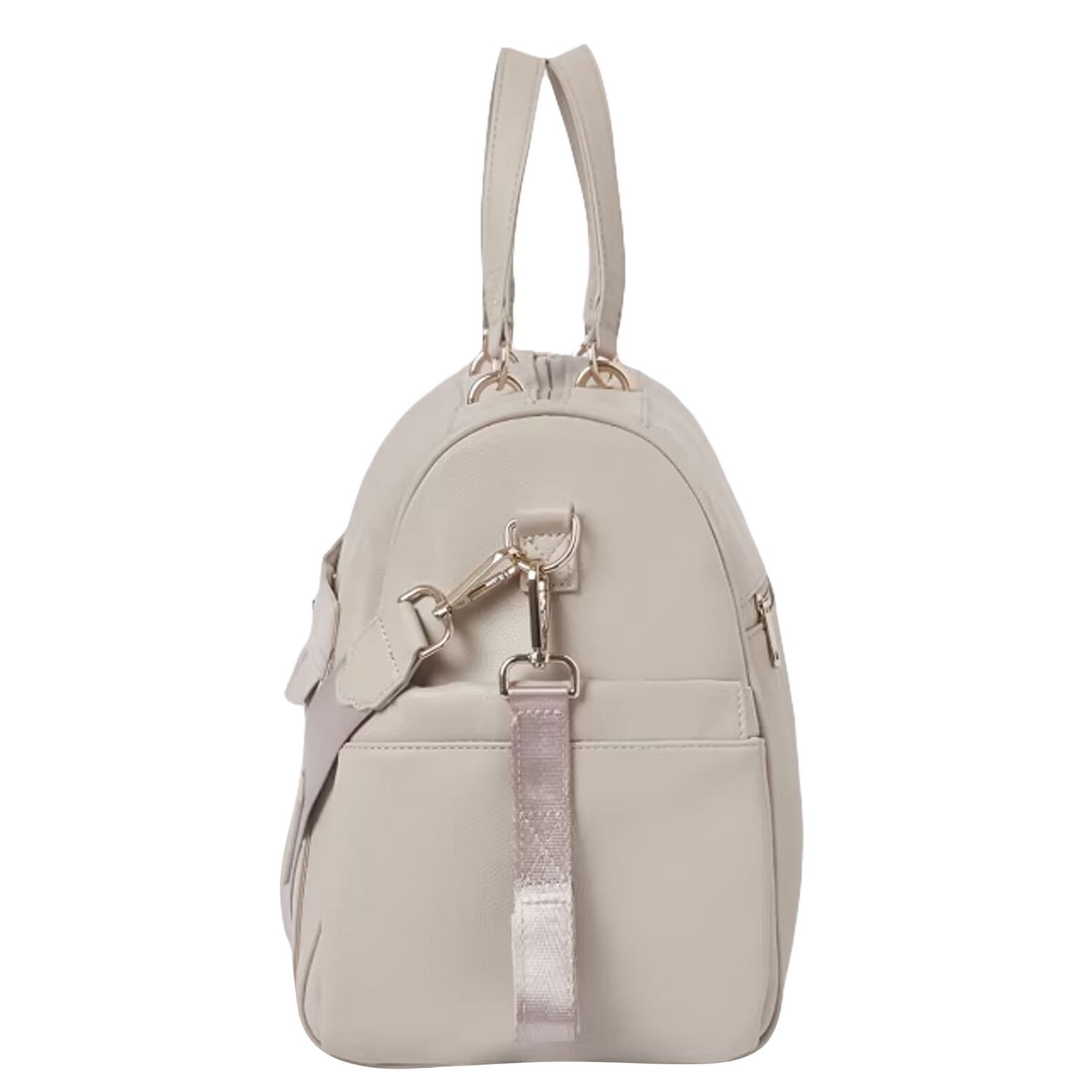 Beige Logo Baby Changing Bag, 2, hi-res image number null