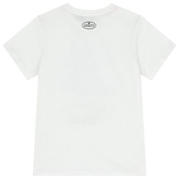 Boys White Logo T-Shirt 
