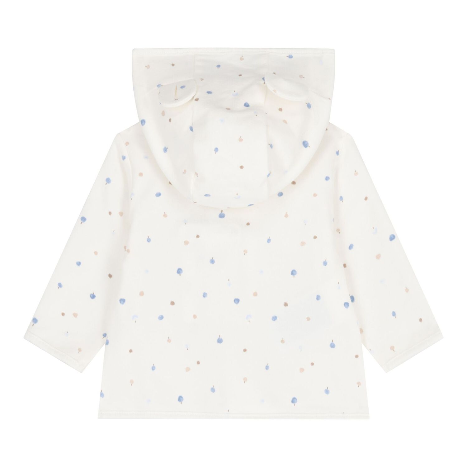 بدلة رياضية للأولاد الصغار باللون العاجي والأزرق  (3 قطع), 3, hi-res