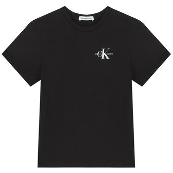 Boys Black Logo T-Shirt
