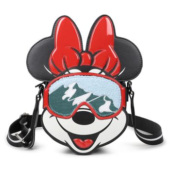 Girls Black & Red Minnie Mouse Disney Handbag ( 15CM )