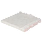 Baby Girls Ivory & Pink Padded Blanket, 1, hi-res