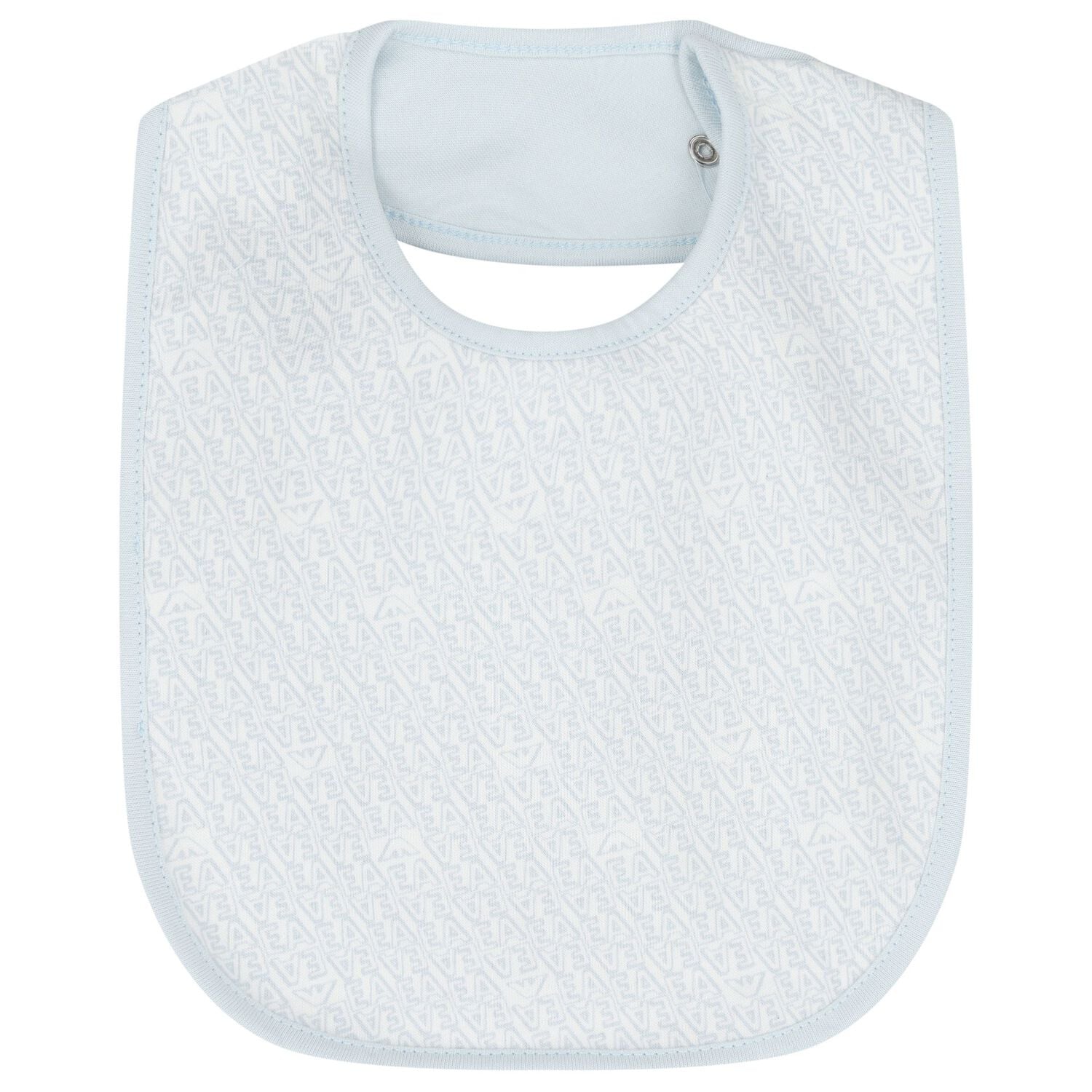 Baby Boys Blue Logo Babygrow Set, 4, hi-res