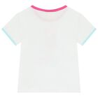 Girls White Dancing Lady T-Shirt, 1, hi-res