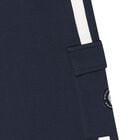 Boys Navy Blue Logo Joggers, 2, hi-res