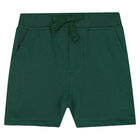 Baby Boys Navy & Green Logo Shorts Set, 1, hi-res