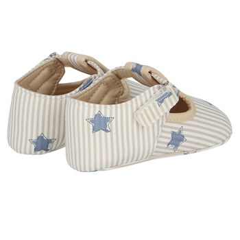 Baby Ivory Stars Pre Walker Shoes