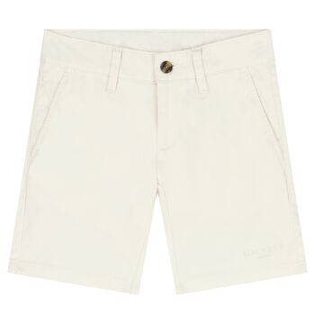 Boys Ivory Logo Shorts