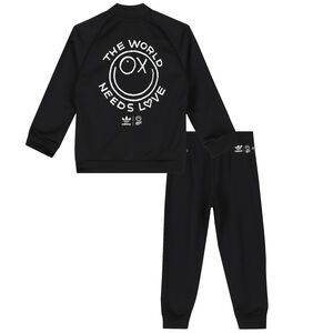 Black Graphic Collab Tracksuit