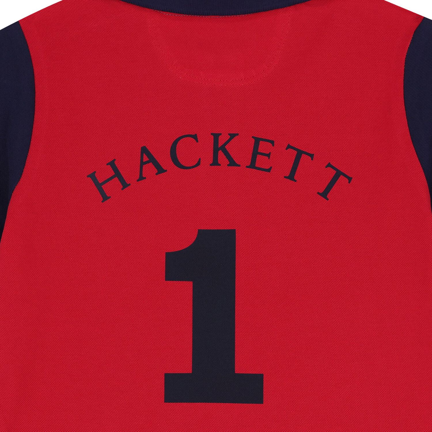 Boys Blue & Red Logo Polo Shirt, 1, hi-res image number null