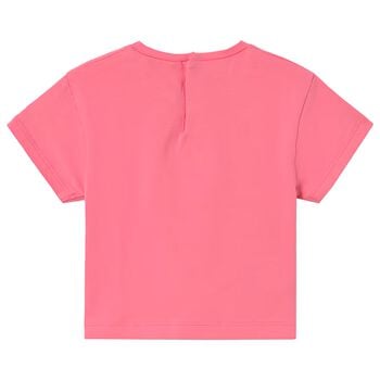 Younger Girls Pink Cherry T-Shirt
