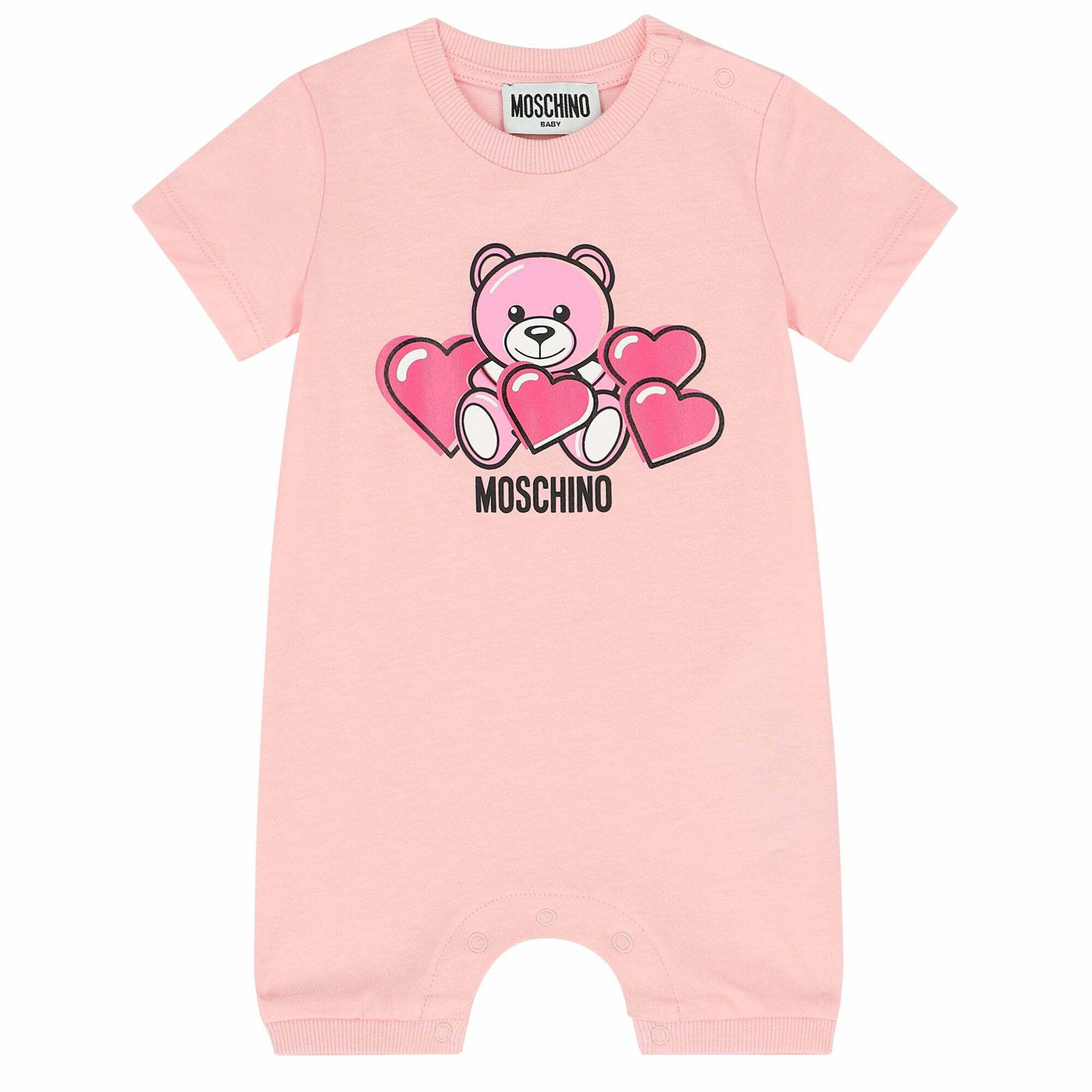 限定セール！】 MOSCHINO ピンク ベアモチーフ トレーナー