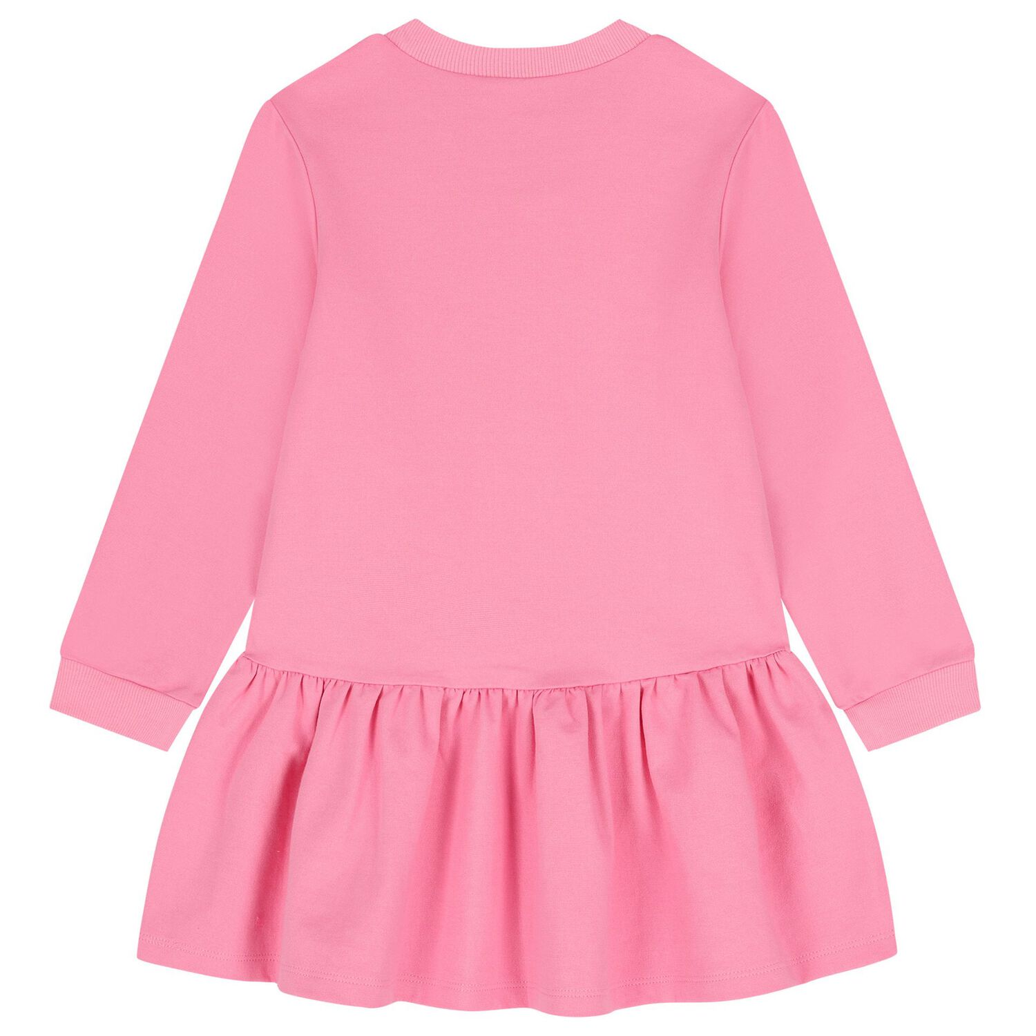 Girls Pink Embroidered Dress Set, 1, hi-res image number null