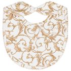 White & Gold Babygrow Gift Set (3 Piece), 1, hi-res