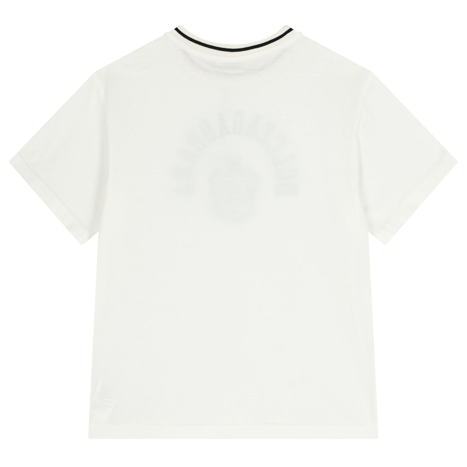 Boys White Logo T-Shirt, 2, hi-res