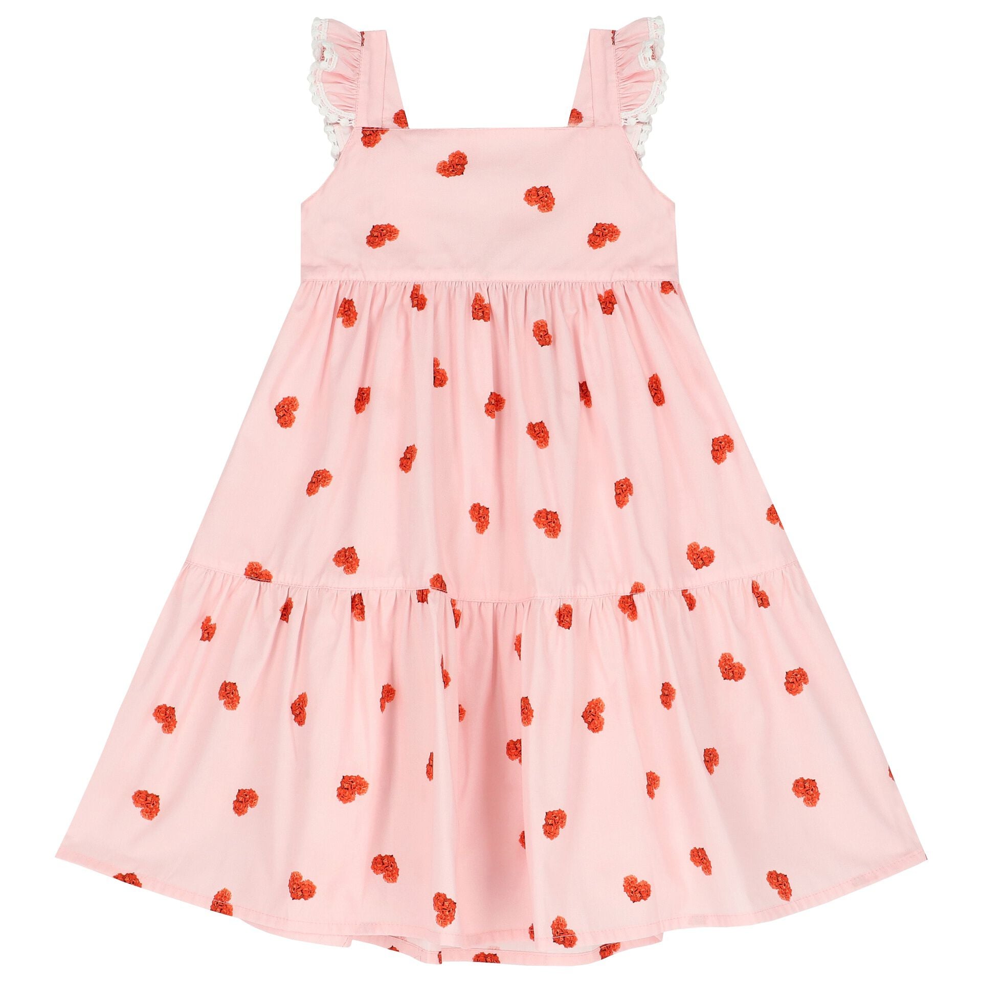 Phi Clothing Girls Pink Heart Dress | Junior Couture USA