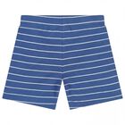 طقم شورت أبيض وأزرق للأولاد الصغار, 1, hi-res